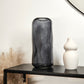 Tall Irregular Black Vase
