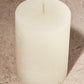 Pillar Candle Cream