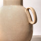 Beige Speckle Bubble Vase With Handle