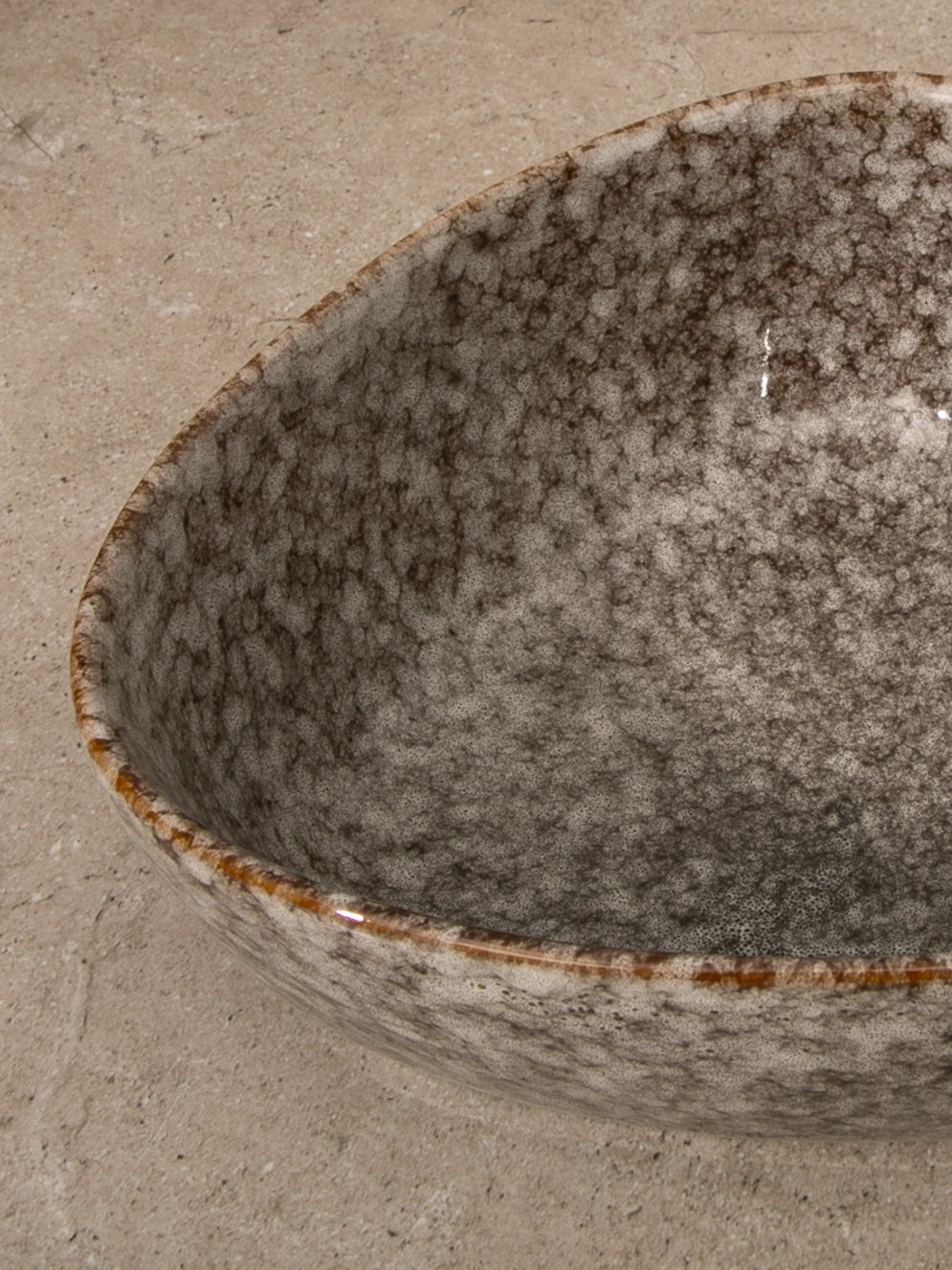 Grey Speckle Bowl